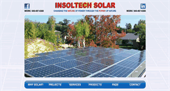 Desktop Screenshot of insoltechsolar.com